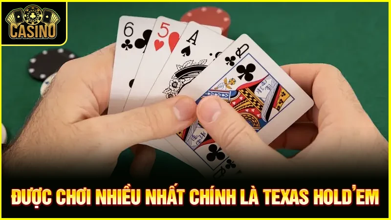 Các loại Poker phổ biến nhất được nhiều người chơi 19