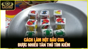 Cách làm hột bầu cua không tang bằng giấy, xốp, rung 6 mặt 1