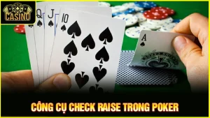 Check Raise là gì trong Poker? Vị trí & chiến thuật đánh chuẩn 15