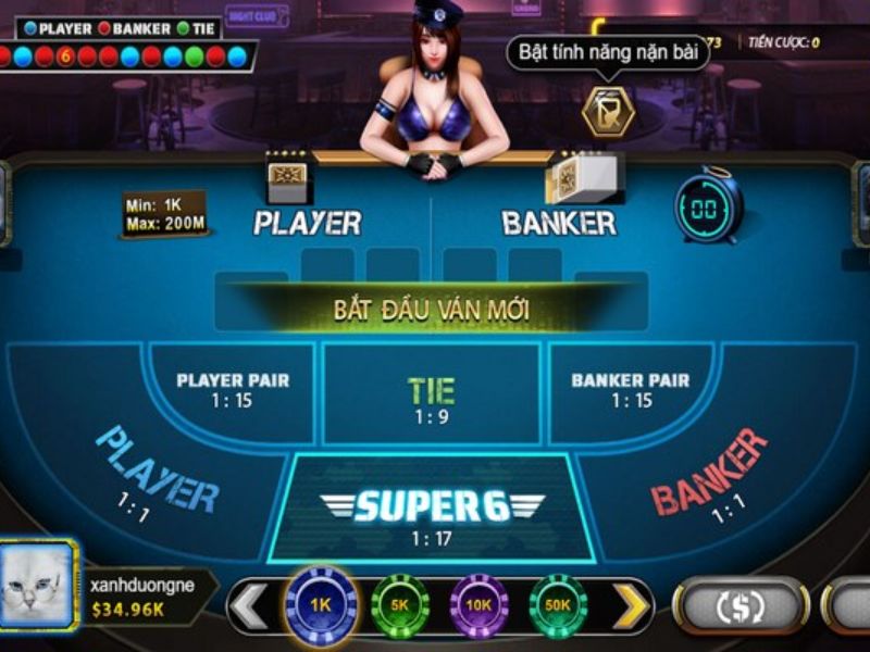 trang đánh baccarat uy tín
